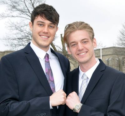 Ben & Jason during their Engineering days